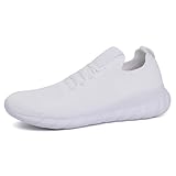 starmerx Womens Plus-Size Slip-On Knit Sneakers Comfortable Lightweight Tennis Shoes Walking Shoes...