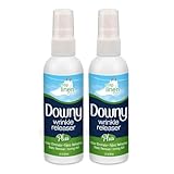 Downy Wrinkle Releaser Spray All In One Wrinkle Release Spray Travel Size, Odor Eliminator, Static...