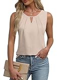 Blooming Jelly Womens Summer Tank Top Sleeveless Business Casual Top Basic Dressy Blouse Clothes...