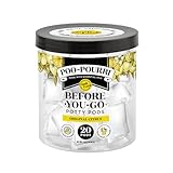Poo-Pourri Before-You-Go Potty Pods, Original Citrus, 20 Count Toilet Pod - Lemon, Bergamot and...