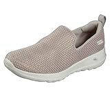 SKECHERS Women's Go Walk Joy Sneaker, Taupe, 7