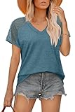 WIHOLL Womens Tops Plus Size Dressy Casual Work Bloues Short Sleeve Cruise Outfits for Women 2024...