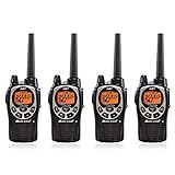 Midland GXT1000VP4 50 Channel GMRS Two-Way Radio - Up to 36 Mile Range Walkie Talkie - Black/Silver...