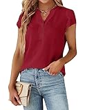 Blooming Jelly Women's Dressy Casual Tops Business Work Blouses Cute Button Down Shirts 2024 Summer...