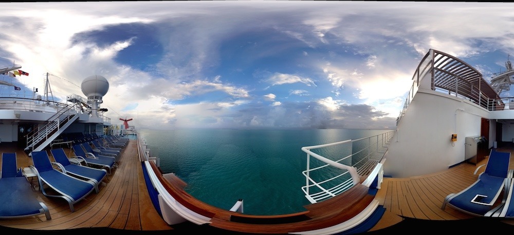 Carnival Dream cruise ship panorama