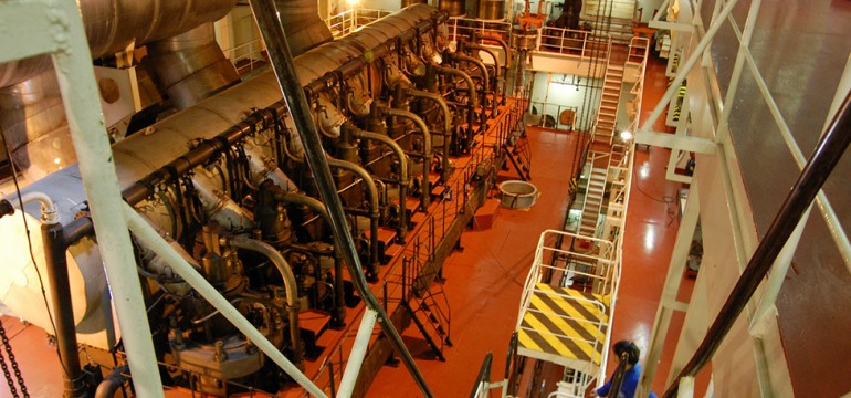 ship engine room