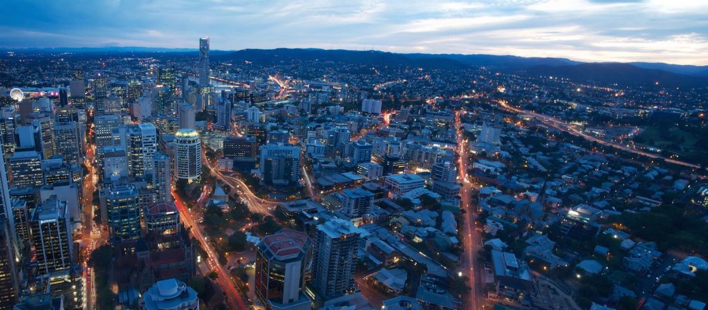 Brisbane Dusk Panorama