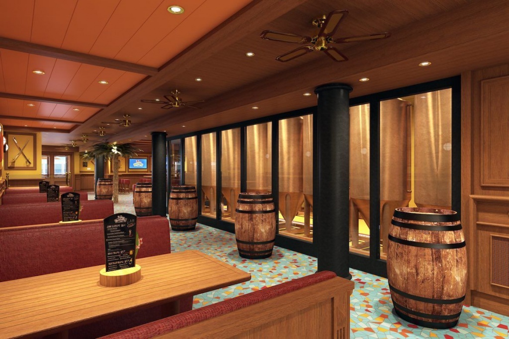 Carnival Vista Redfrog Pub