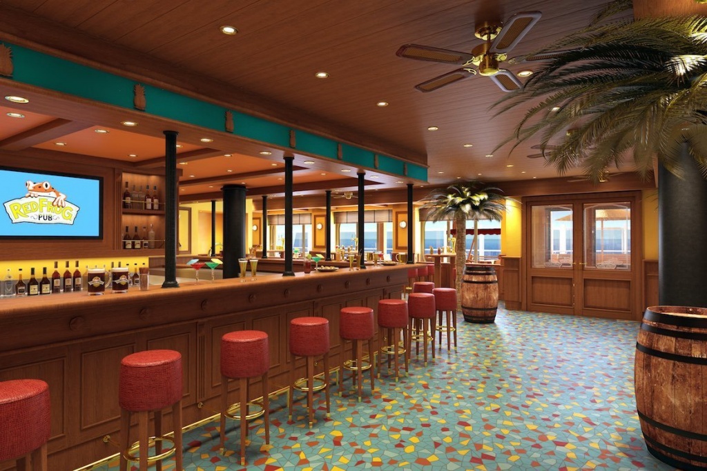 Carnival Vista Redfrog Pub