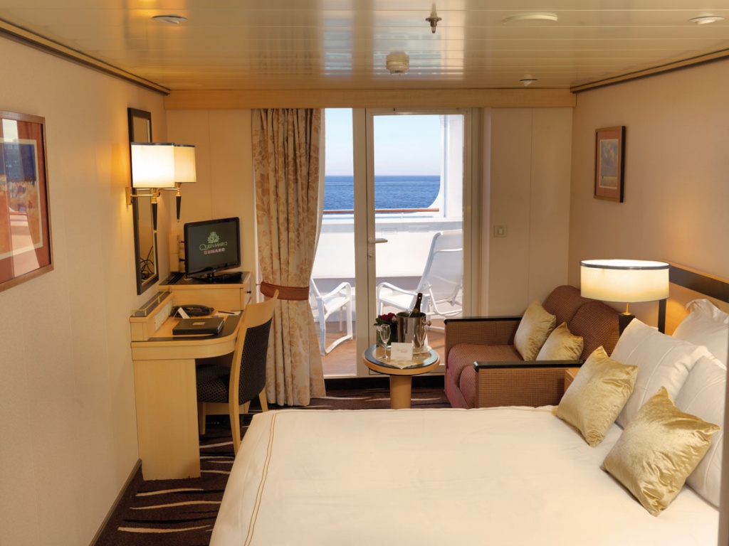 Queen Mary 2 Premium Balcony Stateroom