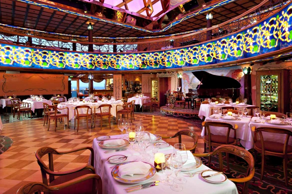 Carnival Spirit Nouveau steakhouse