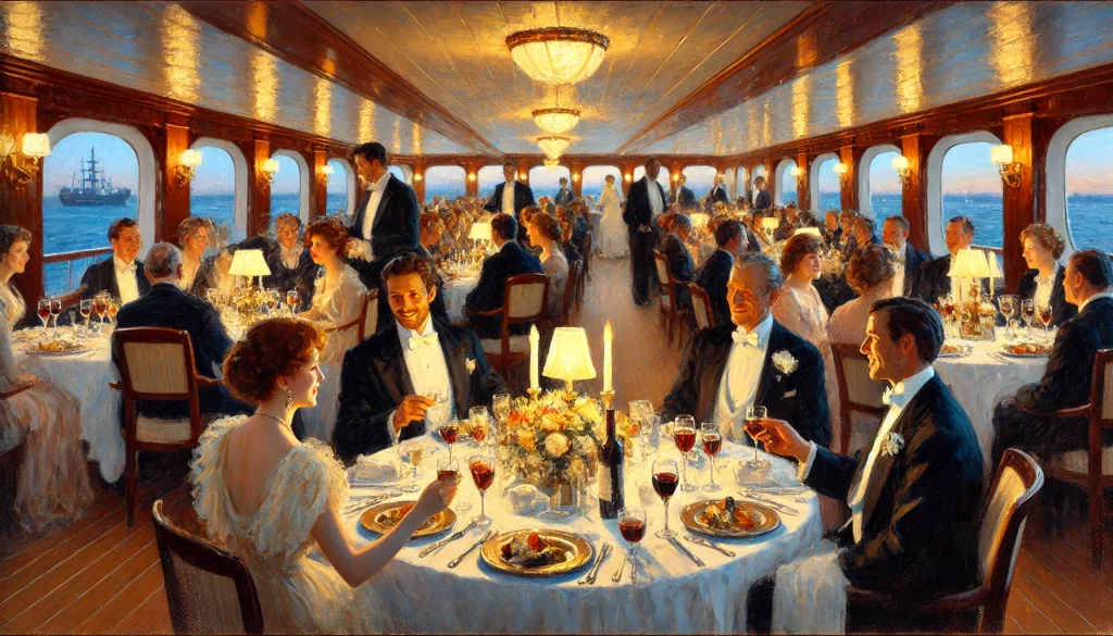 Cruise Ship Formal Night Dinner